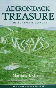 Adirondack Treasure The Bonaparte Legacy A Novel Glavin Matthew J