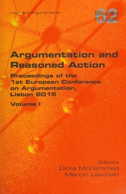Argumentation And Reasoned Action Proceedings Of The 1st European Conference On Argumentation Lisbon 2015 European Conference On Argumentation 1st 2015 Lisbon