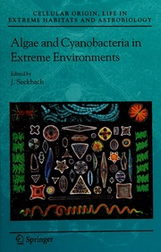 Algae And Cyanobacteria In Extreme Environments Seckbach J