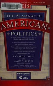 The Almanac Of American Politics 2018 Members Of Congress And Governors Their Profiles And Election Results Their States And Districts Cohen