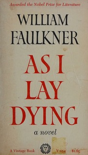 As I Lay Dying Vintage Books Paperback Common By Author William Faulkner
