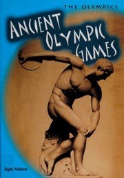 Ancient Olympic Games None Rev Upd Edition Middleton Haydn