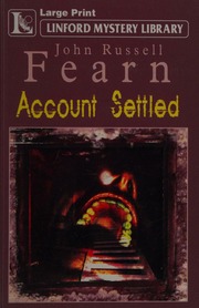 Account Settled Large Print Ed Edition Fearn John Russell 19081960