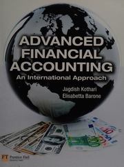 Advanced Financial Accounting An International Approach 1st Ed Kothari