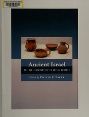 Ancient Israel The Old Testament In Its Social Context Esler