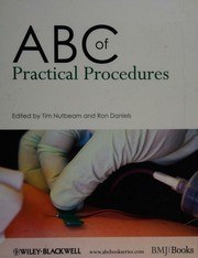 Abc Of Practical Procedures Nutbeam Tim Daniels Ron Md