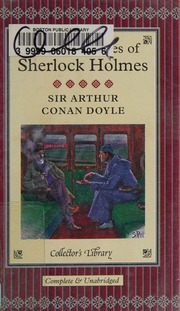 The Adventures Of Sherlock Holmes Printing 9 Doyle Arthur Conan
