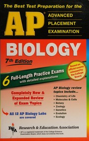 Ap Biology The Best Test Preparation For The Advanced Placement Examination 7 Edition Blinn