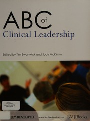 Abc Of Clinical Leadership Swanwick Tim Mckimm Judy