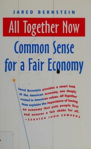 All Together Now Common Sense For A Fair Economy Bernstein