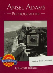 Ansel Adamsphotographer The Land Of The United States Leveled Readers Social Studies Edition Harrold Williams