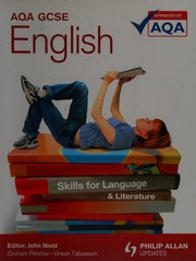 Aqa Gcse English Skills For Language Literature Nield John