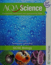 Aqa Science Gcse Biology Tch Edition Fullick Ann Fullick Ann Ryan