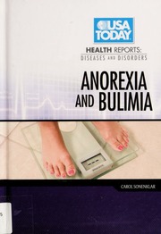 Anorexia And Bulimia Sonenklar Carol