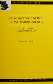 Actionminimizing Methods In Hamiltonian Dynamics An Introduction To Aubrymather Theory Sorrentino
