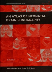 An Atlas Of Neonatal Brain Sonography 2 Edition Govaert Paul
