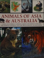 Animals Of Asia Australia Jackson Tom 1972