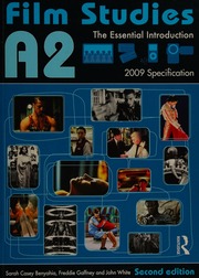 A2 Film Studies The Essential Introduction 2 Edition Benyahia