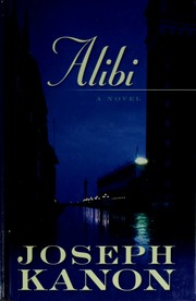 Alibi Large Print Ed Kanon Joseph