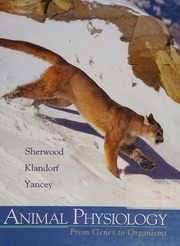 Animal Physiology From Genes To Organisms 1st Ed Sherwood