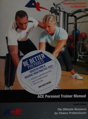 Ace Personal Trainer Manual The Ultimate Resource For Fitness Professionals Bryant