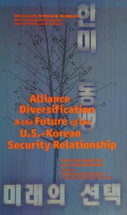 Alliance Diversification And The Future Of The Uskorean Security Relationship Perry