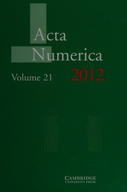 Acta Numerica V 21 2012 A Iserles