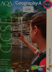 Aqa Geography A Gcse Ross S R J Simon R J Canavan Judith Rae