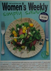 The Australian Womens Weekly Simply Salads Clark Pamela