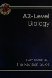 A2level Biology Ocr The Revision Guide Redmond Kate