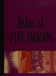 Atlas Of Spine Imaging Renfrew Donald L