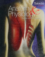Anatomy Physiology The Unity Of Form And Function 5th Ed Saladin