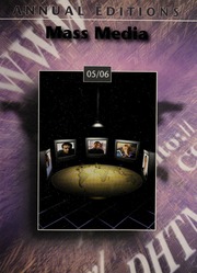 Annual Editions Mass Media None 12 Edition None None Gorham