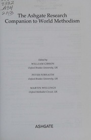 The Ashgate Research Companion To World Methodism Gibson William