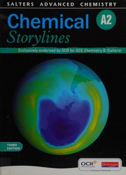 A2 Chemical Storylines 3rd Ed Adelene Cogill And Others Cogill