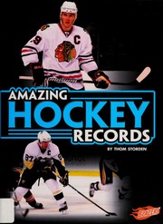 Amazing Hockey Records Storden Thom