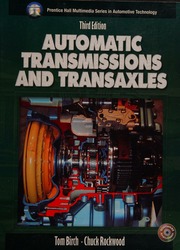 Automatic Transmissions And Transaxles Birch Thomas W Thomas Wesley