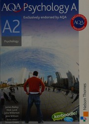 Aqa A2 Psychology A Bailey James
