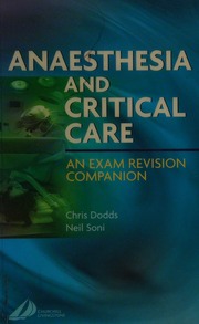 Anaesthesia And Critical Care An Exam Revision Companion 1 Edition Doods