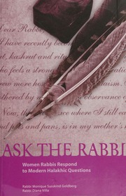Ask The Rabbi Women Rabbis Respond To Modern Halakhic Questions Goldberg