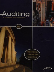 Auditing A Business Risk Approach 8e Rittenberg Larry E Author