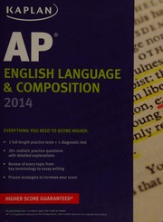 Ap English Language And Composition 2014 Pivarniknova Denise