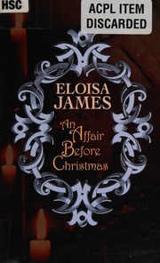 An Affair Before Christmas Large Print Edition James Eloisa