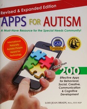 Apps For Autism More Than 200 Effective Apps For Behavioral Social Creative Communication And Cognitive Development Lois Jean Brady Ma Cccslp Revised Expanded Edition Brady