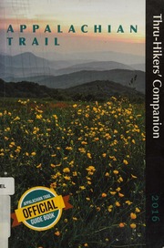 Appalachian Trail Thruhikers Companion 2016 Twentythird Edition Sylvester