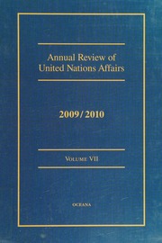Annual Review Of United Nations Affairs 20092010 Volume Vii Joachim Muller