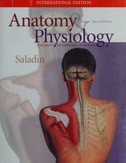 Anatomy Physiology The Unity Of Form And Function 2nd International Ed Kenneth S Saladin