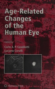 Agerelated Changes Of The Human Eye Cavallotti Carlo Cerulli