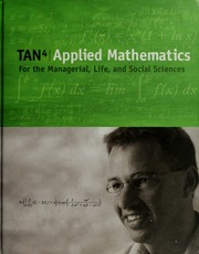 Applied Mathematics For The Managerial Life And Social Sciences 4th Ed Tan