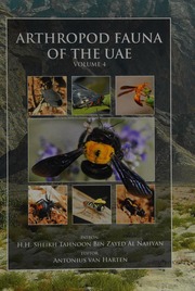 Arthropod Fauna Of The United Arab Emirates Harten Antonius Van